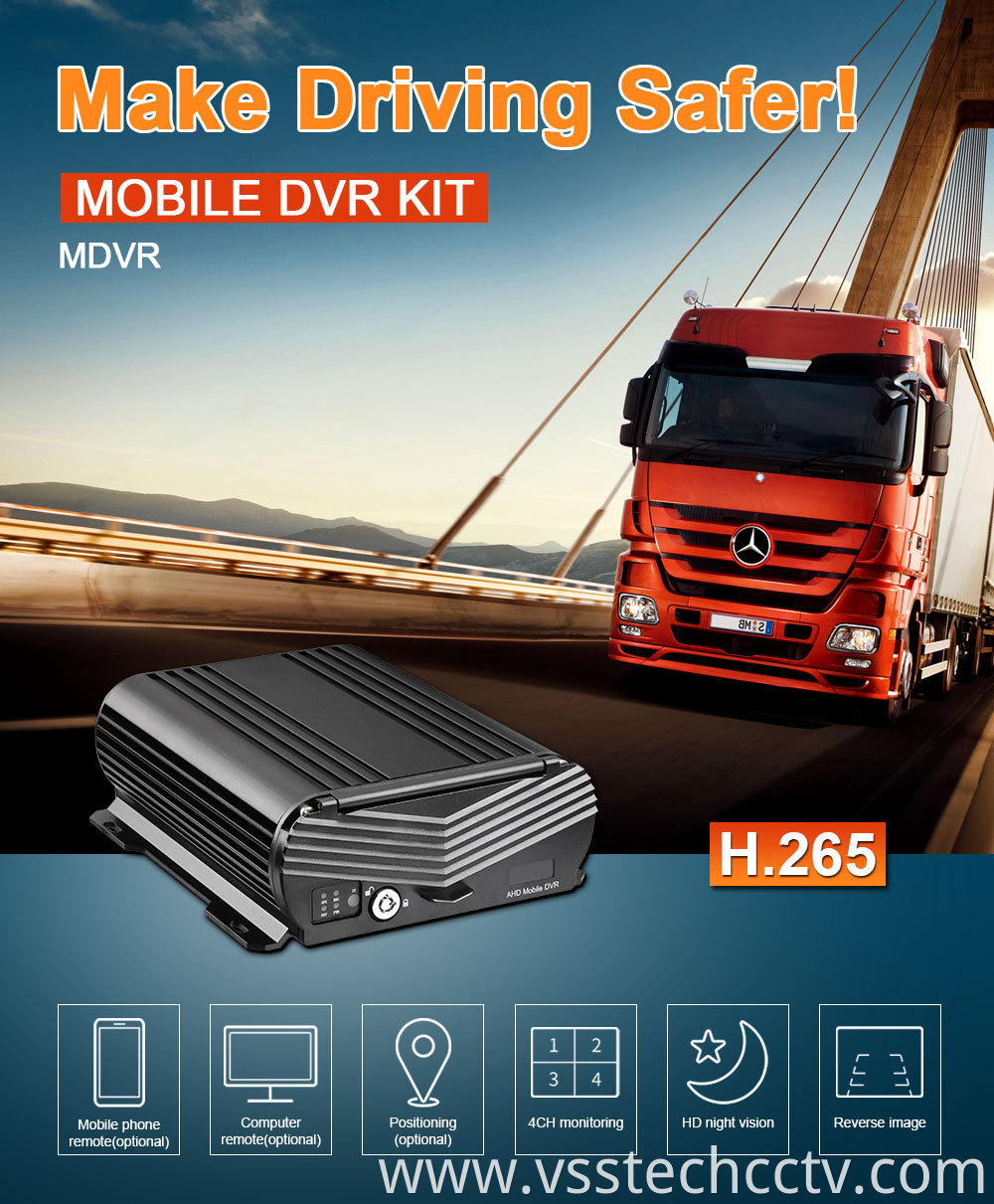 4G Vehicle Mobile DVR